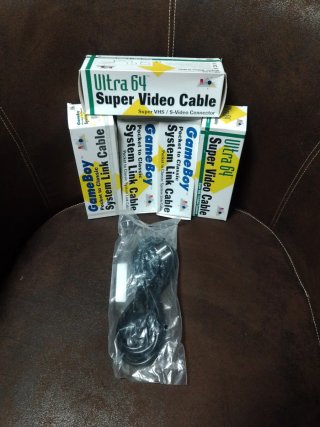 Lote de Cables para Game Boy y Ultra 64