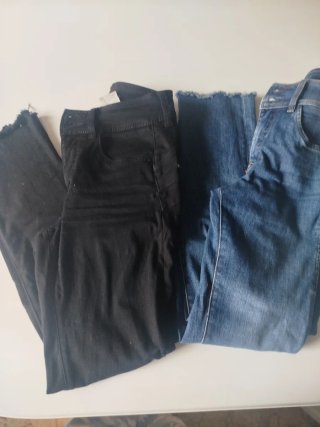 2 Pantalones Salsa (Negro y Azul)