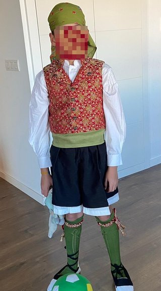 Traje Saragüell Infantil (8-12 años)