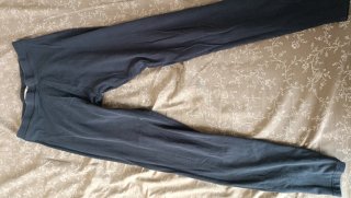 Mallas azul marino de niña