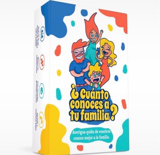 ¿Cuánto conoces a tu familia? Juego de mesa