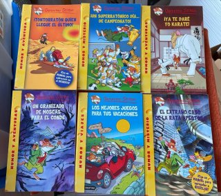 Varios libros infantiles Geronimo Stilton