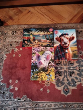 Lote 3 Puzzles Cherry Pazzi 500 Piezas