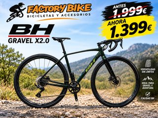 Bicicleta Gravel BH X2.0