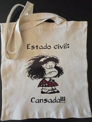 Tote bag de Mafalda