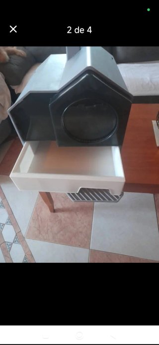 Arenero para Gato Cerrado
