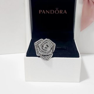 Charm Pandora Rosa con Circonitas