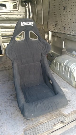 Asiento Baquet Sandtler Negro