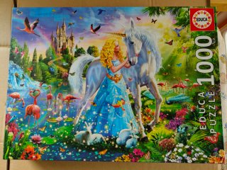 Puzzle Educa 1000 piezas Unicornio