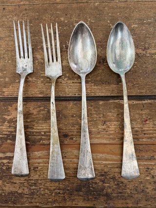 Cubiertos de Plata
