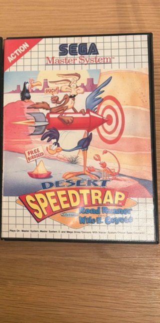 Desert Speedtrap (Sega Master System)