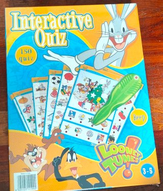JUEGO MESA INTERACTIVE QUIZ LOONEY TUNES