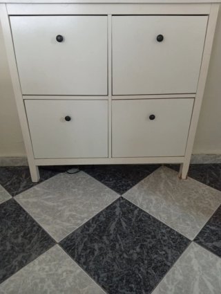 Zapatero IKEA Hermes Blanco
