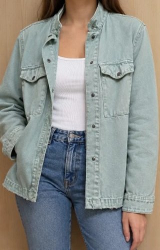 Chaqueta Vaquera Zara Azul