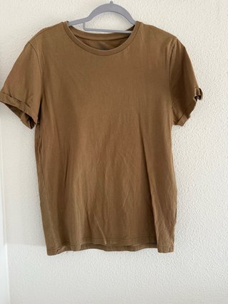 Camiseta Marrón Pull&Bear