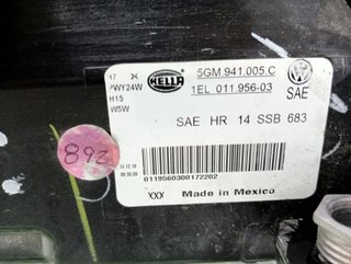 Volkswagen 96360 faro 5gm941005c golf vii variant