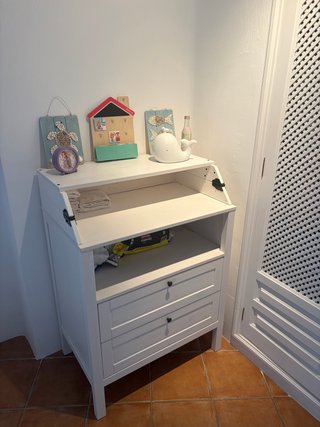 Cómoda Cambiador IKEA SUNDVIK Blanca