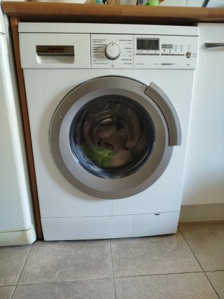 Lavadora Siemens 8kg Blanca
