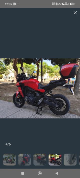 Yamaha Tracer 9 Roja