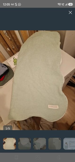 Saco de Mimuselina para Bebé verde menta