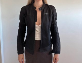 Chaqueta de moto mujer REV'IT! negra