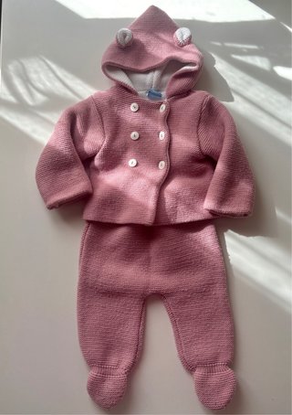 Conjunto de Punto para Bebé 6 Meses