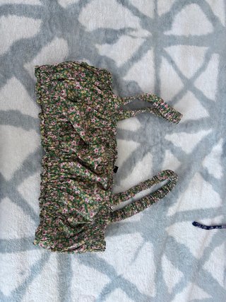 Top de flores Zara
