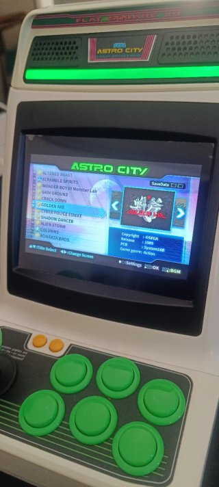 Sega Astro City Mini
