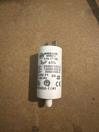 Condensador Ducati Energia 3µF