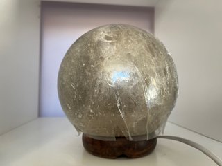 Lámpara de Sal del Himalaya Esférica