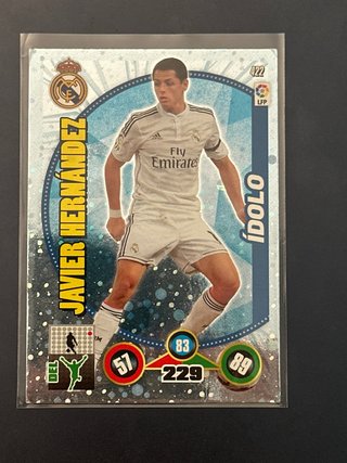 Adrenalyn Javier Hernández Ídolo 2014/15