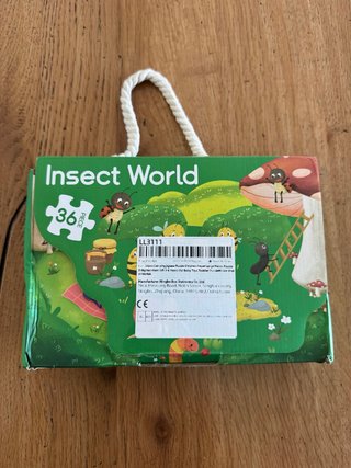 Puzzle Infantil Insect World 36 Piezas