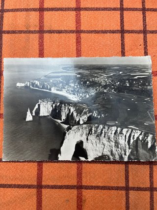 Postal Antigua Acantilados de Étretat