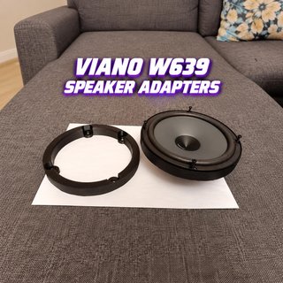 Adaptadores Viano W639 traseros 165 mm pareja
