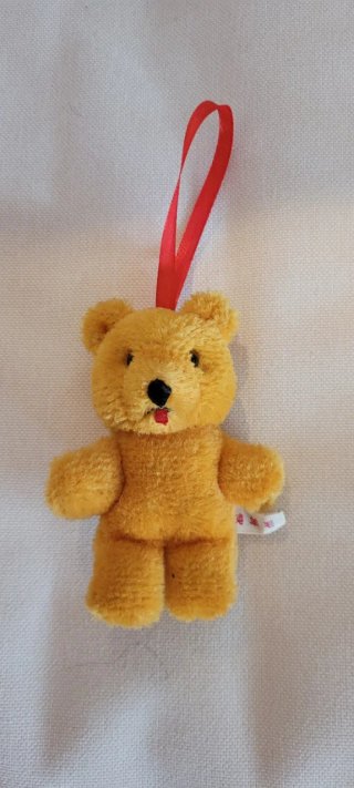 Osito de Peluche Vintage con Cinta