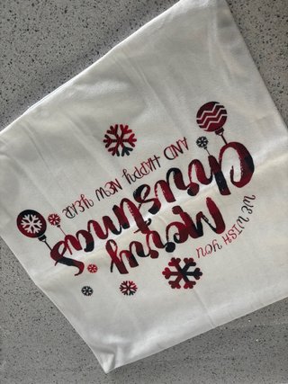 Funda de Cojín Navideña