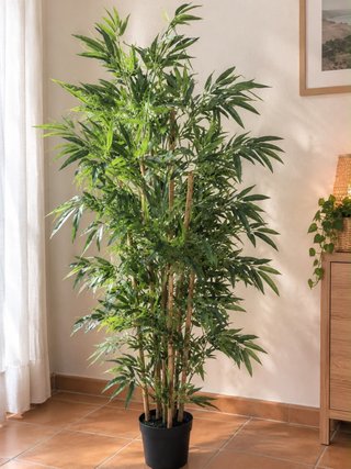 Planta Artificial de Bambú