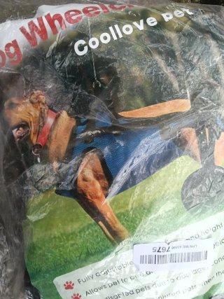Sedia a rotelle ortopedica per cani