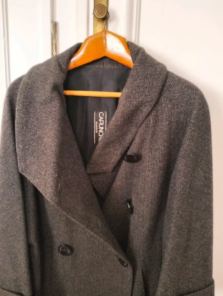 Abrigo Vintage Gris Carluncho