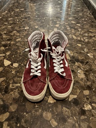 Zapatillas Vans Rojas Talla 43