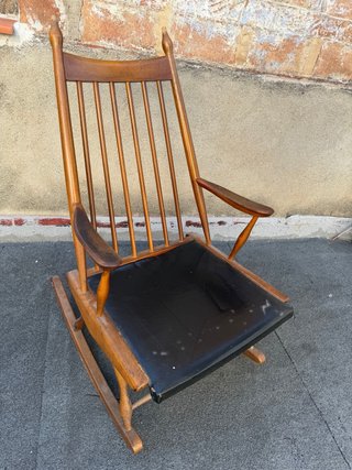 Mecedora Vintage de Madera