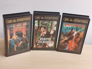Películas VHS Cine de Aventuras