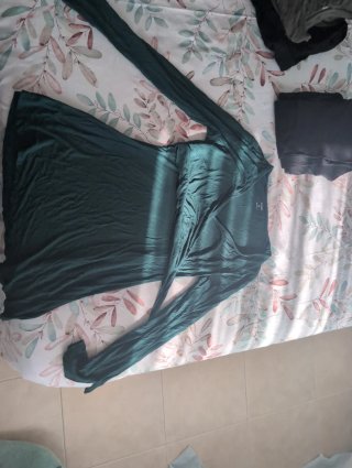 Camiseta Premamá y Lactancia Verde talla M