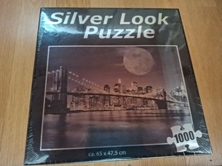 Puzzle Silver Look 1000 piezas nuevo sin abrir