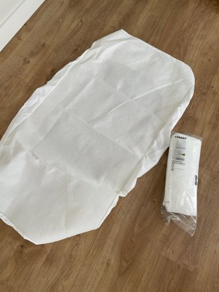 2 Fundas de colchón de cuna Ikea LENAST nuevas