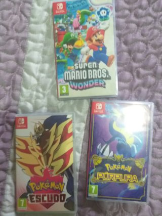 3 Juegos Nintendo Switch