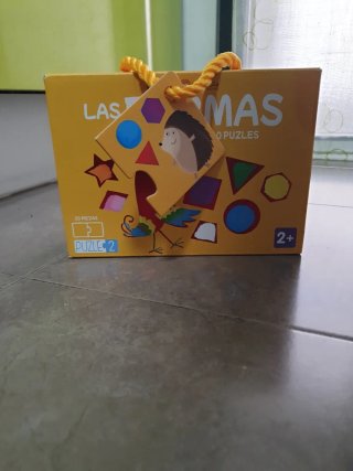 Juego Infantil: Libro y Puzzle Las Formas