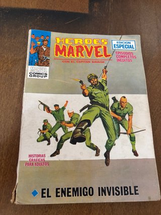 Comic TBO Marvel años 70