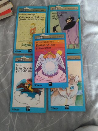 Lote de 5 libros de el barco a vapor