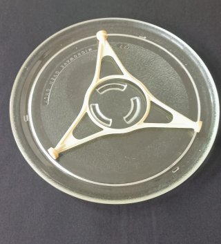 Plato de Cristal para Microondas